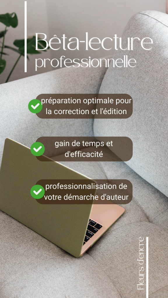 Bêta lecture professionnelle tous les arguments