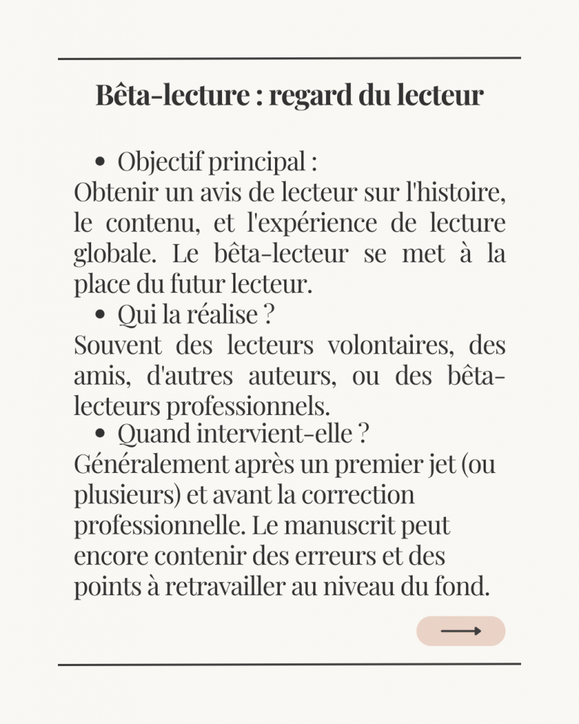 Bêta-lecture : regard du lecteur