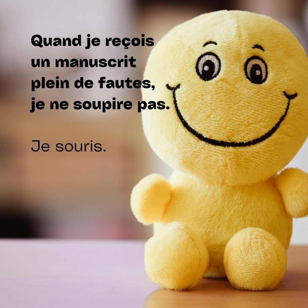 Lire la suite à propos de l’article Quand je reçois un manuscrit plein de fautes