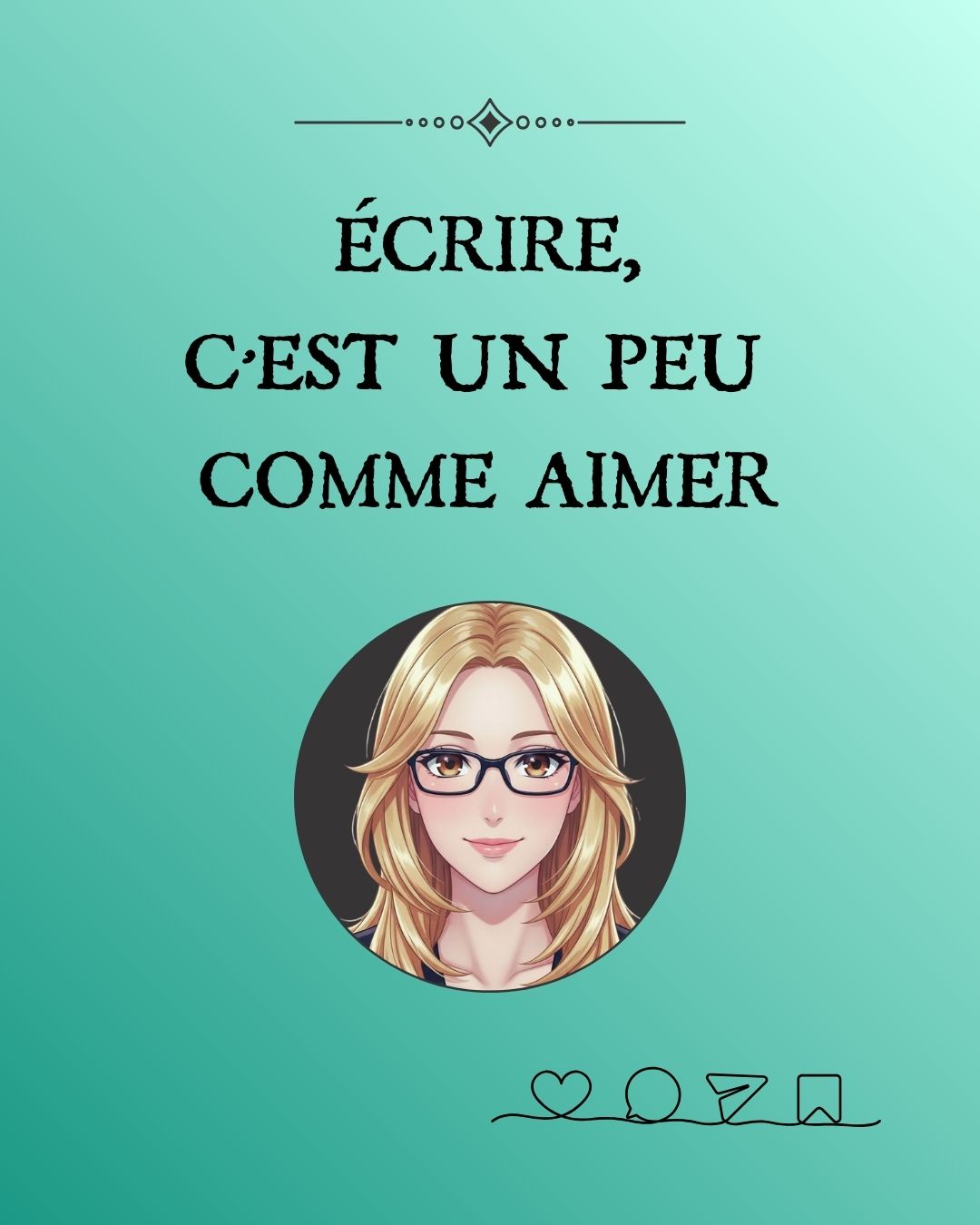 You are currently viewing Ecrire, c&rsquo;est un peu comme aimer